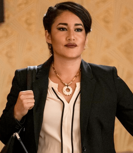 Q’orianka Kilcher Black Coat