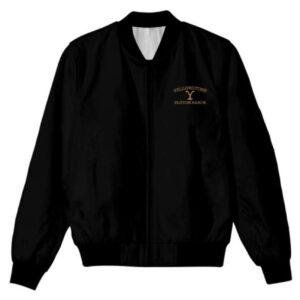 Black Bomber Jacket